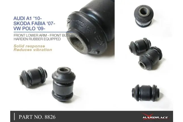 Hardrace - Front Lower Arm - Front Bushing Audi, Skoda, Volkswagen
