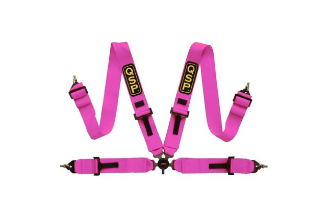 QSP - Seat Belt 4-P 3/3 - NON FIA - Pink