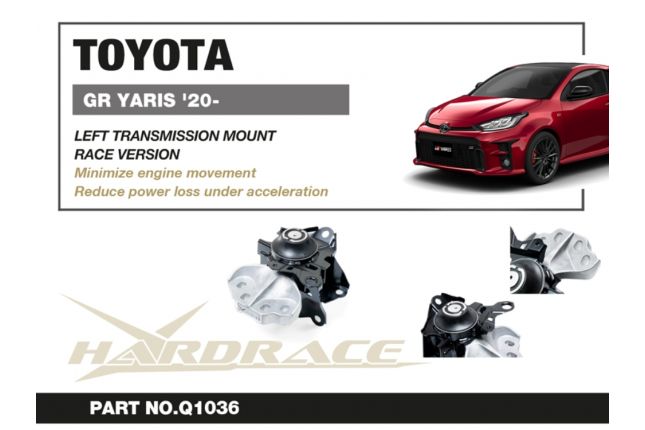 Hardrace - Left Side Transmission Mount Toyota Yaris / vitz
