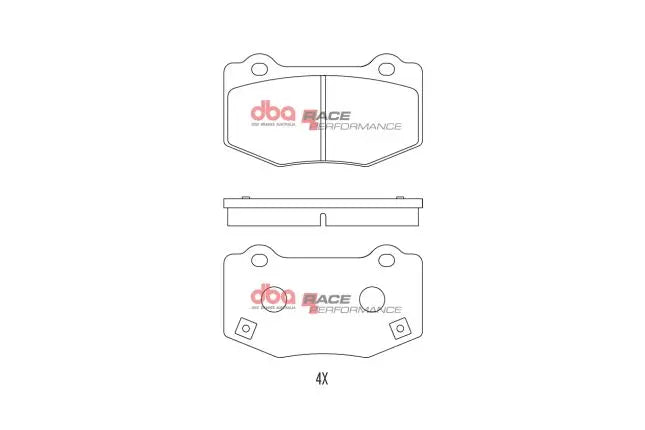 DBA - DB8943RP - DBA Racing Performance Brake Pads; Front