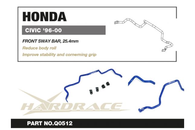Hardrace - Honda Civicu esistabilisaator