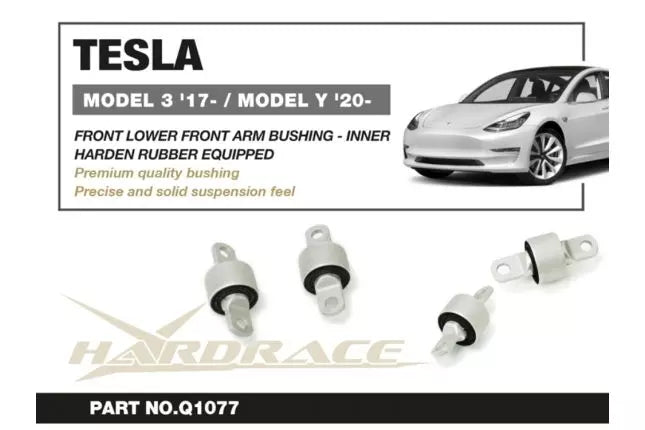 Hardrace - eesmise ja alumise õõtshoova puks - sisemine Tesla Model 3, Model y