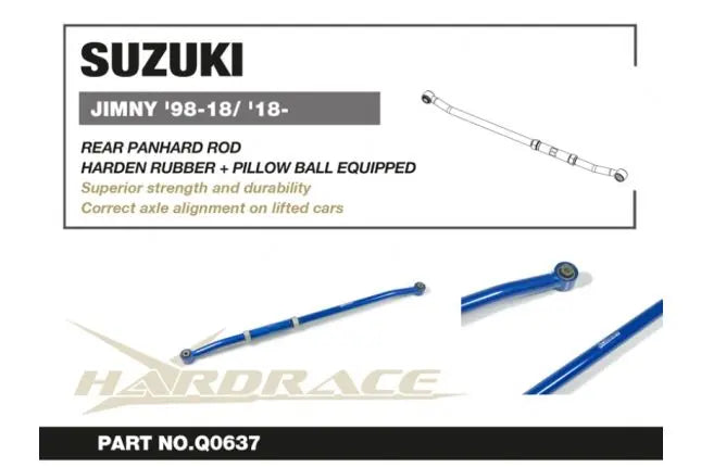 Hardrace - Rear Panhard Rod Suzuki Jimny