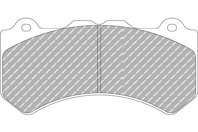 Ferodo - FER-FRP3106H - Ferodo DS2500 Brake Pads; Front
