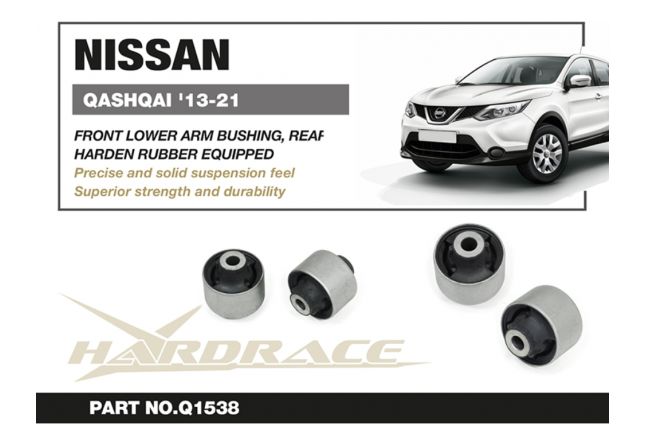 Hardrace - Front Lower Arm Bushing - Rear Nissan Qashqai