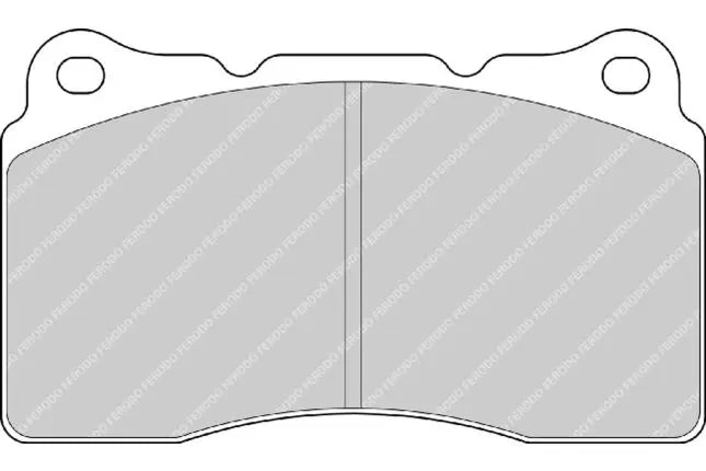 Ferodo - FER-FRP3067H - Ferodo DS2500 Brake Pads; Front