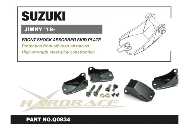 Hardrace - Front Shock Absorber Skid Plate Suzuki Jimny