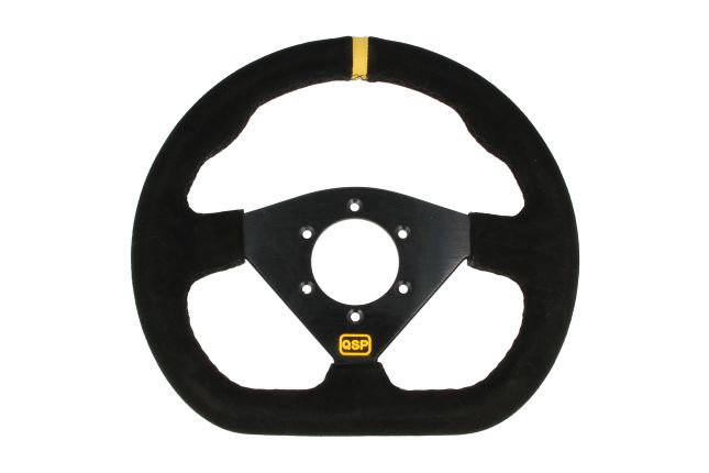 QSP - Formula sports steering wheel suede - 285 mm - flat