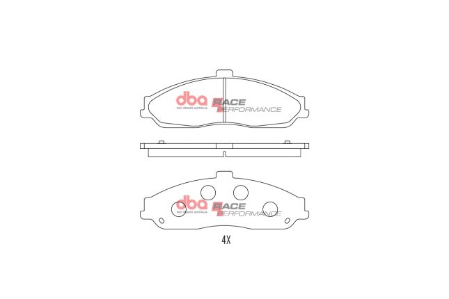 DBA - DB7599RP - DBA Racing Performance Brake Pads; Front