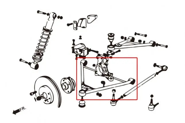 Hardrace - Rear Lower Arm Lotus Elise, Exige