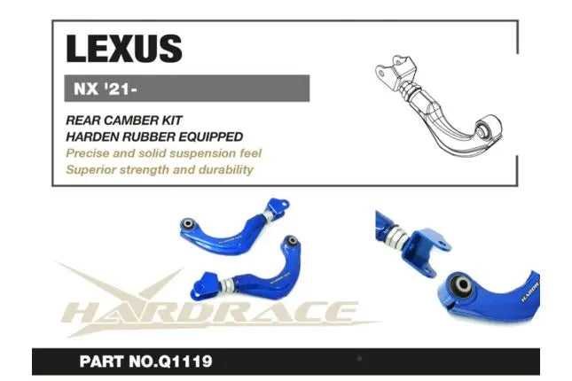 Hardrace - tagumise kaldenurga komplekt Toyota RAV4, Lexus NX