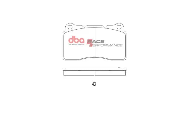 DBA - DB1678RP - DBA Racing Performance Brake Pads; Front
