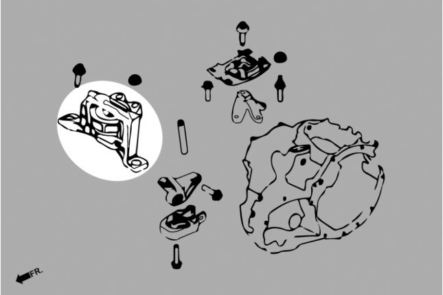 Hardrace - Right Side Engine Mount Ford Focus