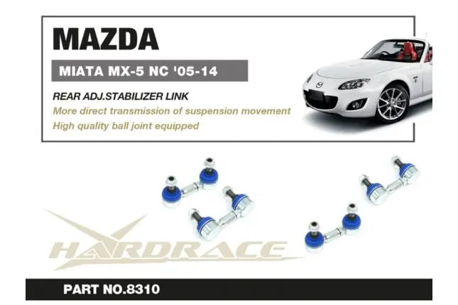 Hardrace - Tagumise stabilisaatori varda reguleerimine Mazda MX-5 Miata