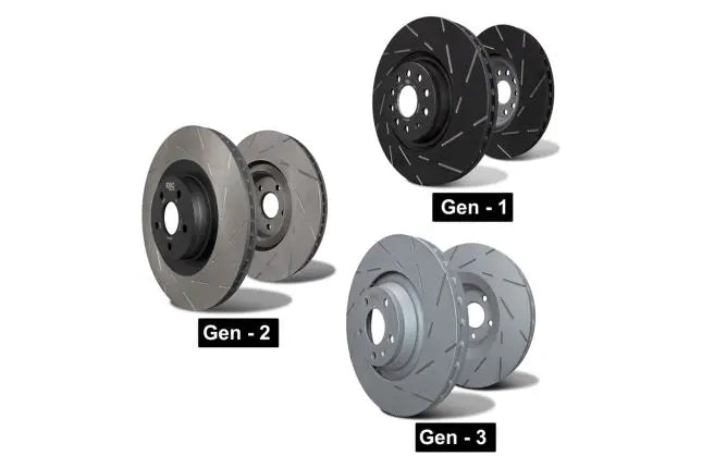EBC - USR2221 - EBC USR Slotted Brake Discs; Front