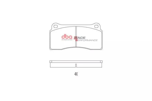 DBA - DB1935RP - DBA Racing Performance Brake Pads; Rear