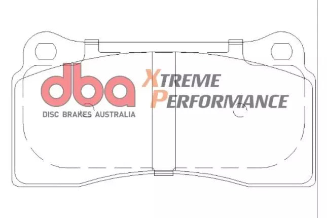 DBA - DB1935XP - DBA Xtreme Performance Brake Pads; Front