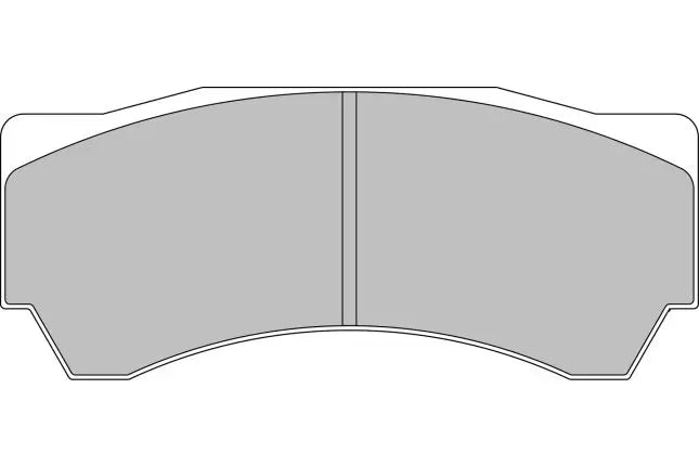 Ferodo - FER-FRP3081H - Ferodo DS2500 Brake Pads; Front