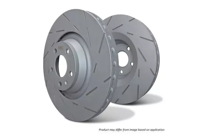EBC USR Slotted Brake Discs; Front