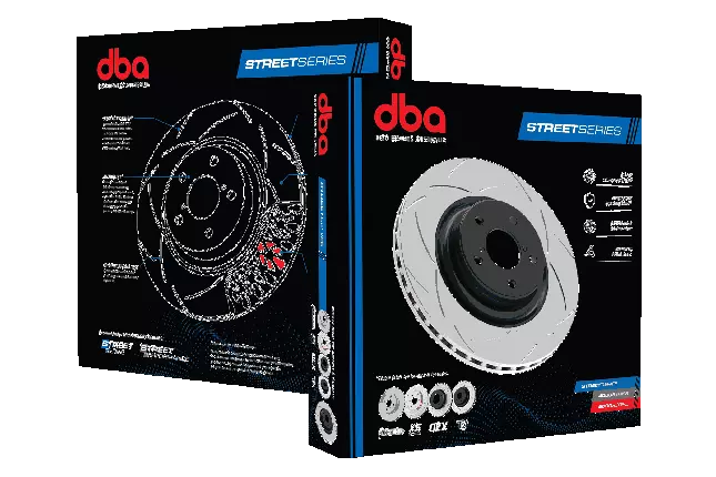 DBA - DBA3557S - Street Series T2 Brake Rotor; Rear