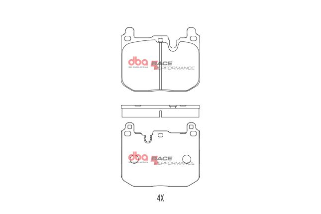 DBA - DB2299RP - DBA Racing Performance Brake Pads; Front