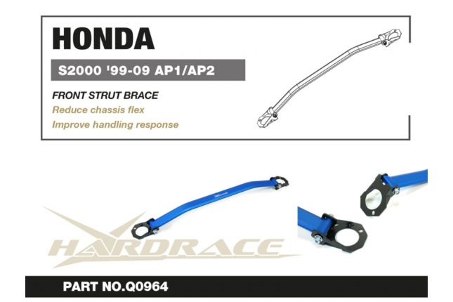 Hardrace - esiamordi tugivarras Honda S2000
