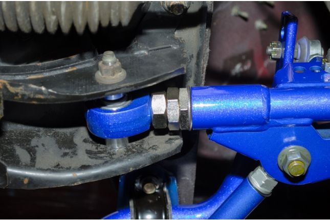 Hardrace - Front Adjustable Lower Control Arm+stab. Link Infiniti Q45, Nissan 240SX