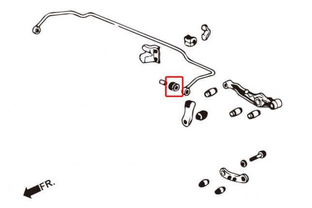 Hardrace - Honda stabilisaatori otsapuks