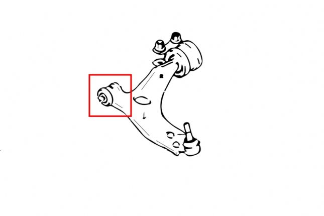 Hardrace - esi-alumiiniumist õõtshoova puks Ford Focus, Volvo C30, S40, V50