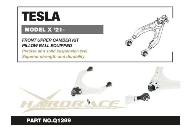 Hardrace - Front Upper Camber Kit Tesla Model x