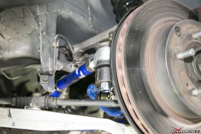 Hardrace - reguleeritav tagumine varras Mitsubishi Lancer Evolutionile