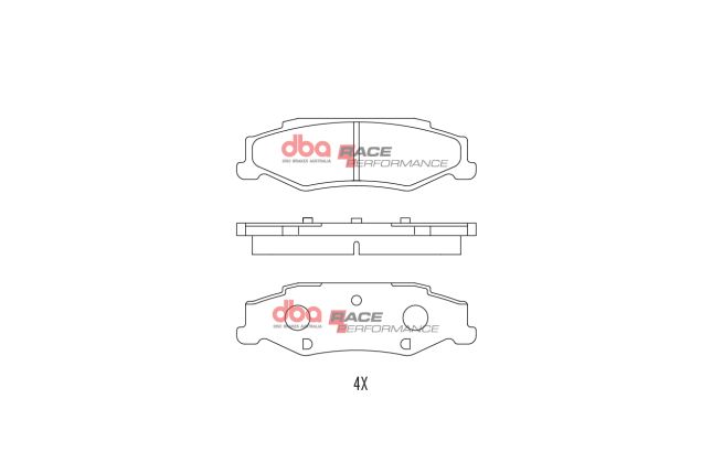 DBA - DB8285RP - DBA Racing Performance Brake Pads; Rear