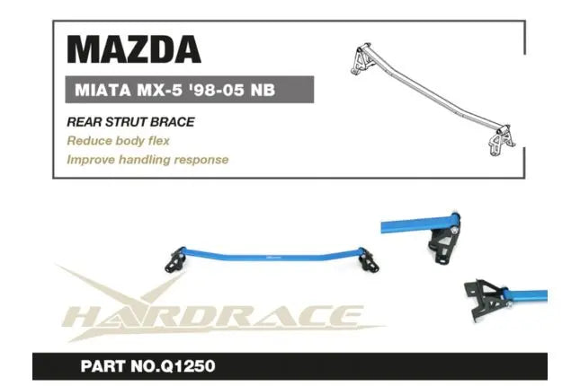 Hardrace - Rear Strut Brace Mazda MX-5 MIATA