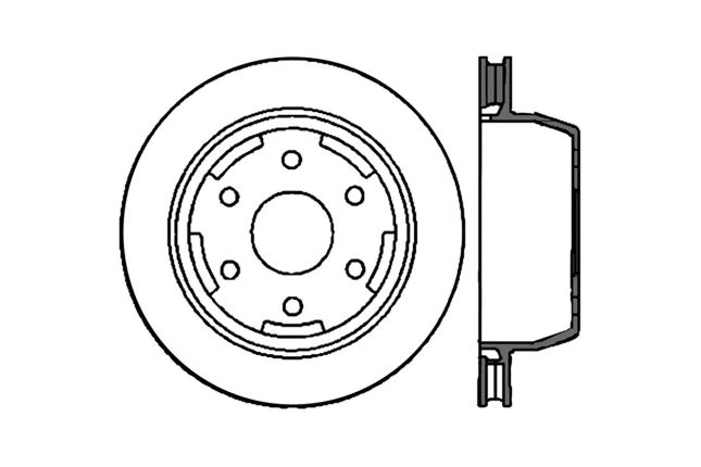 Centric - 121.66045 - C-Tek standardne piduriketta