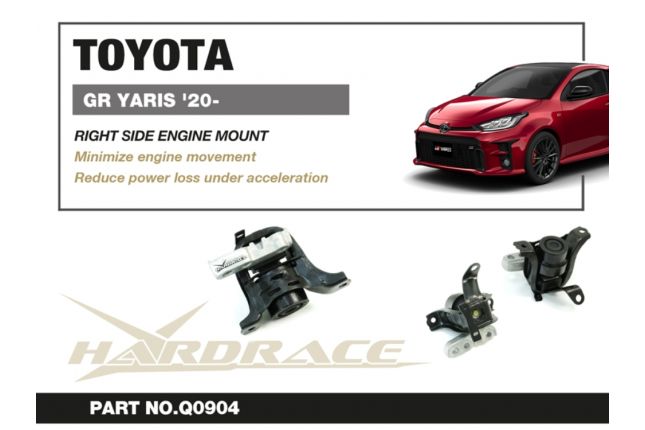 Hardrace - parempoolne mootorikinnitus Toyota Yaris / Vitz