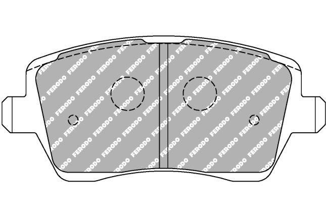 Ferodo - FER-FCP1617R - Ferodo DS3000 Brake Pads; Front