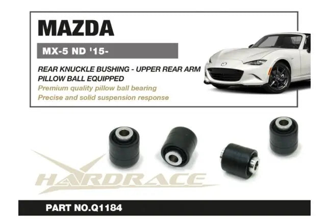 Hardrace - tagumise käändmiku puks - ühendage Mazda MX-5 MIATA ülemiste tagahoobadega