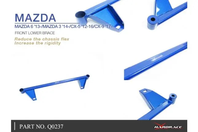 Hardrace - Mazda esiosa alumine tugivarras