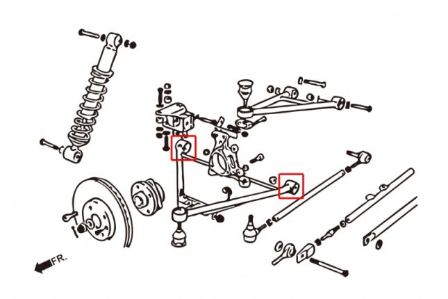 Hardrace - Rear Lower Arm Bushing Lotus Elise, Exige