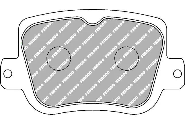 Ferodo - FER-FCP5526H - Ferodo DS2500 Brake Pads; Rear