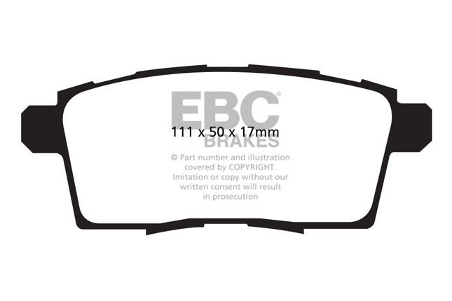 EBC - DP1795 - EBC Ultimax Brake Pads; Rear