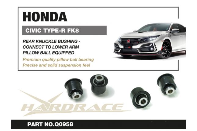 Hardrace - tagumine käändmiku puks - ühendage Honda Civicu alumise hoovaga