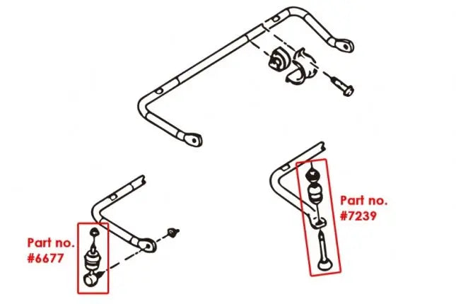 Hardrace - Rear Sway Bar Ford, Mazda, Volvo
