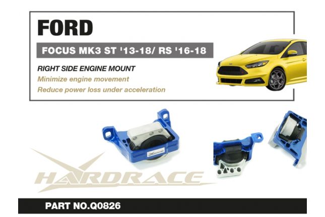 Hardrace - Right Side Engine Mount Ford Focus