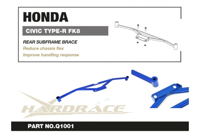 Hardrace - Honda Civicu tagumise alusraami tugi