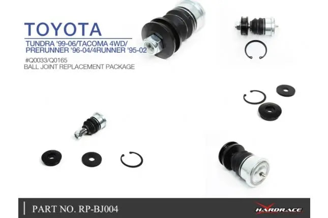 Kuulliigendi vahetuspakett Toyota 4Runner, Tacoma, Tundra