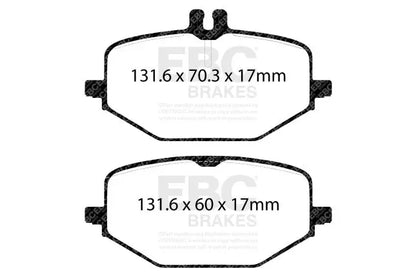 EBC - DPX2427 - EBC Ultimax tagumised piduriklotsid