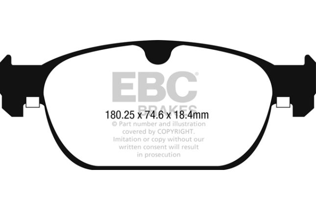EBC - DPX2260 - EBC Ultimax Brake Pads; Front