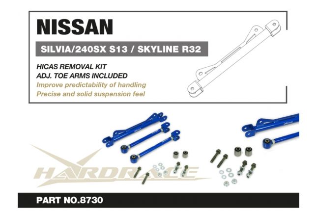 Hardrace - Hicas'e eemalduskomplekt Nissan 240SX, Skyline