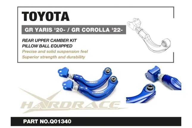 Hardrace - Rear Upper Camber Kit Toyota, Lexus